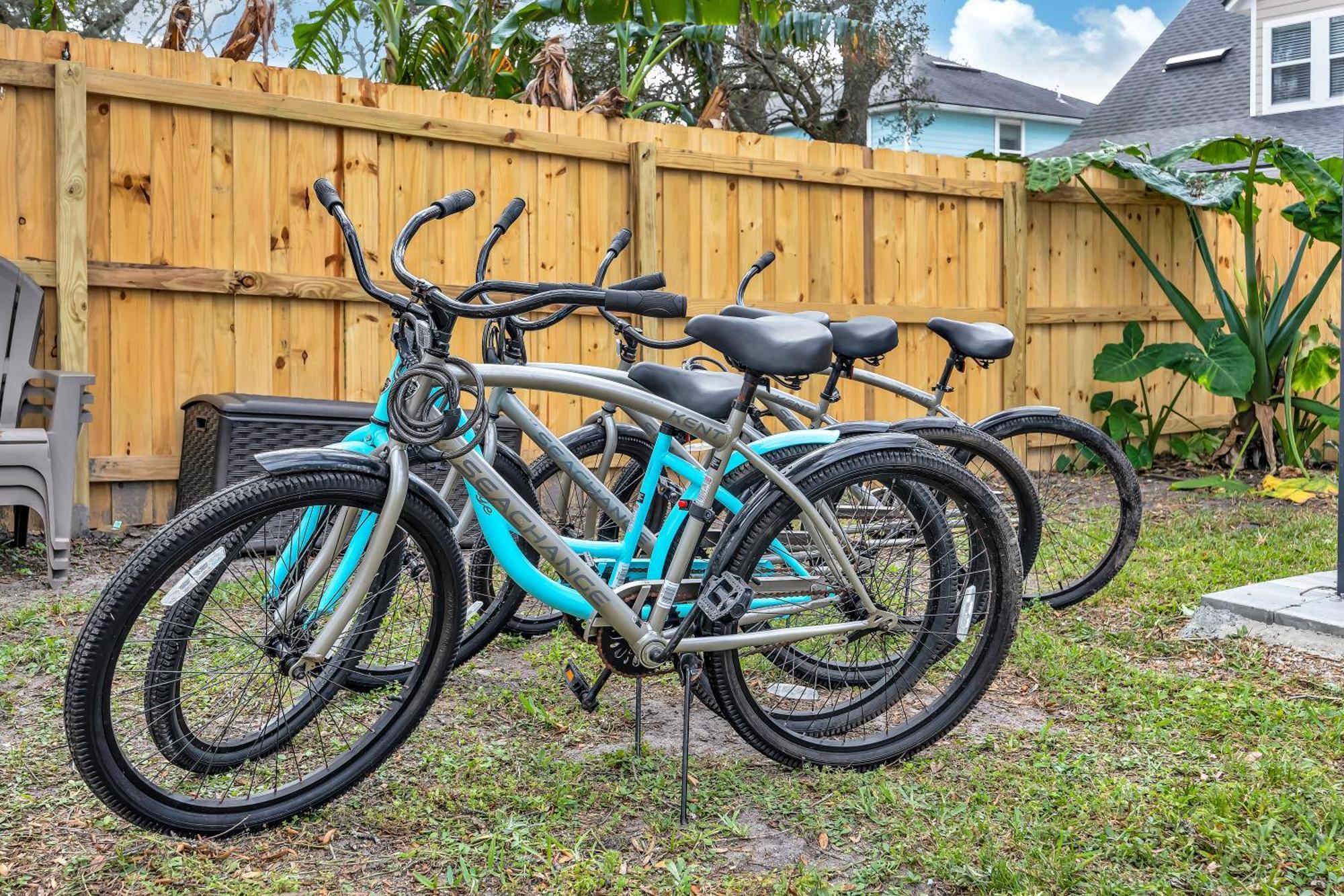 {Hidden Gem} Beach Home Blocks From Ocean +6 Bikes Jacksonville Beach Extérieur photo