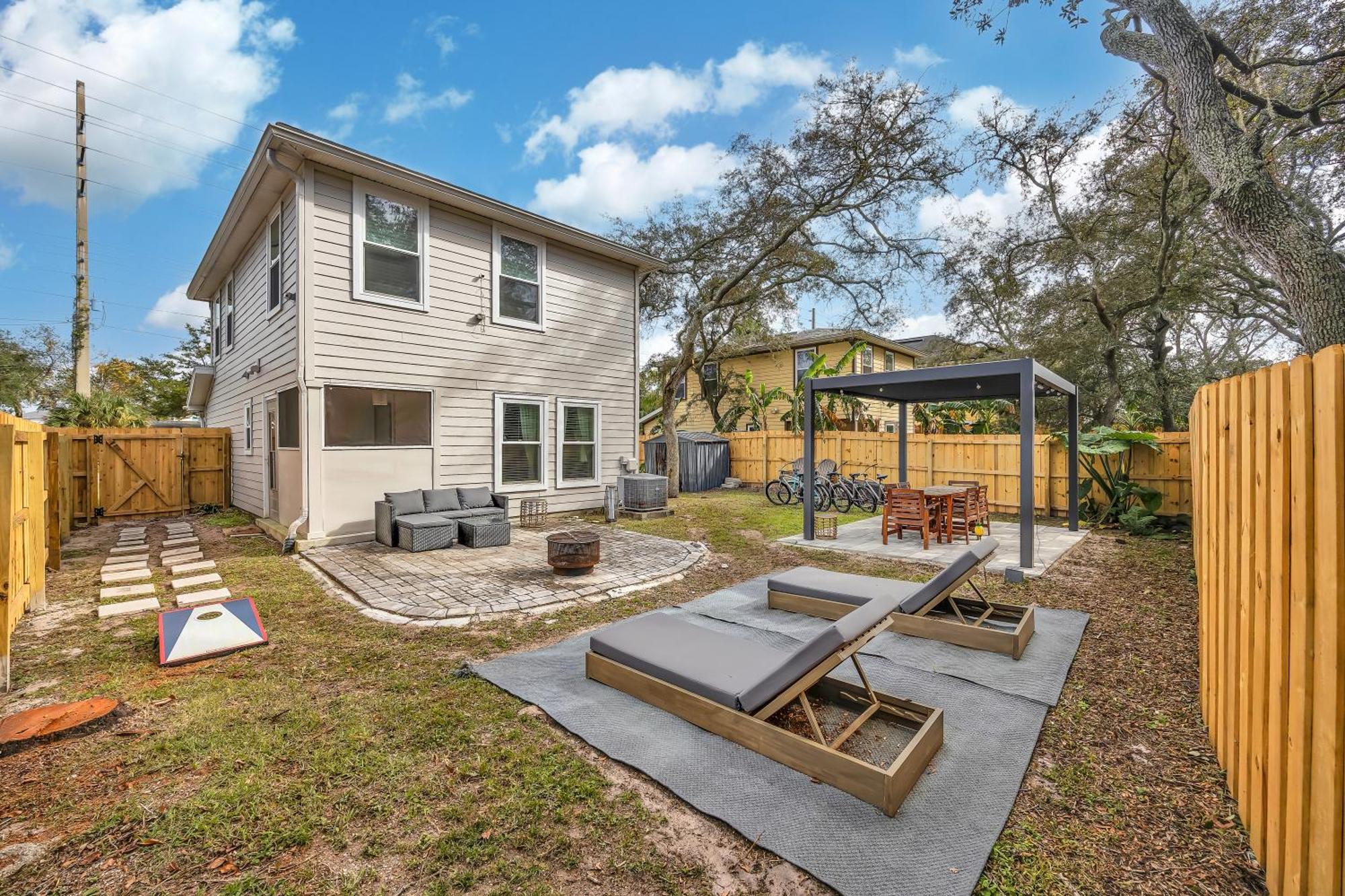 {Hidden Gem} Beach Home Blocks From Ocean +6 Bikes Jacksonville Beach Extérieur photo