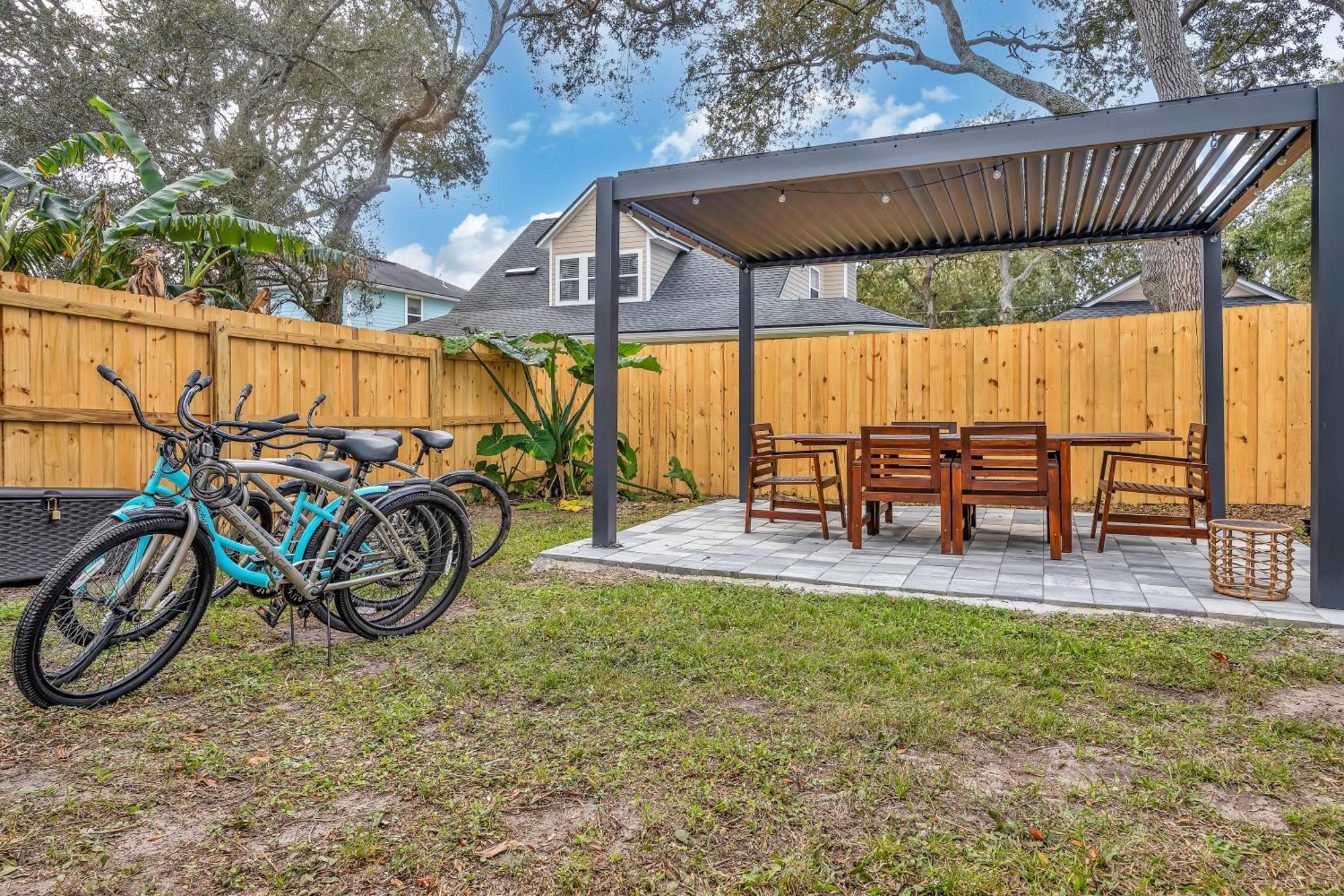 {Hidden Gem} Beach Home Blocks From Ocean +6 Bikes Jacksonville Beach Extérieur photo