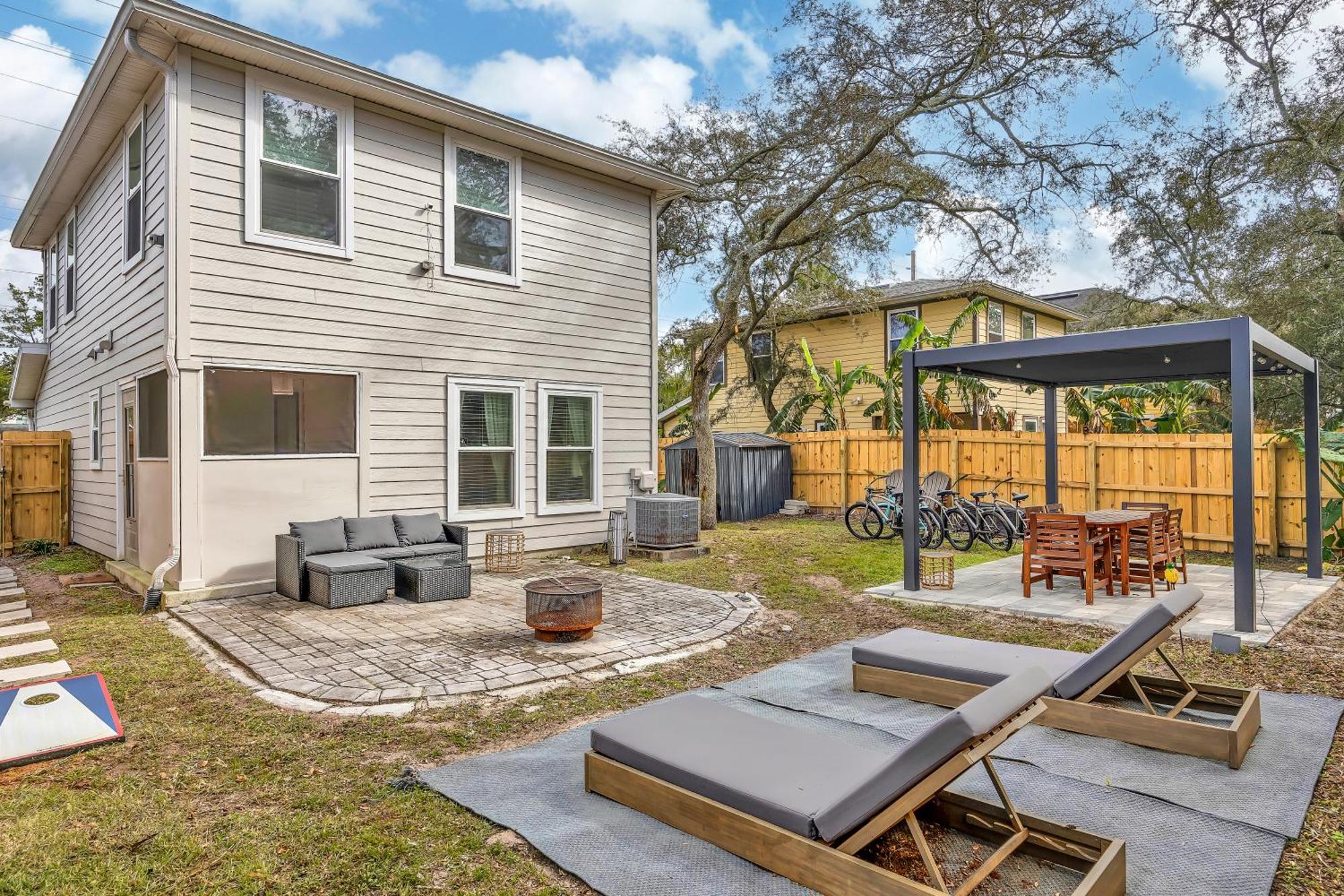 {Hidden Gem} Beach Home Blocks From Ocean +6 Bikes Jacksonville Beach Extérieur photo